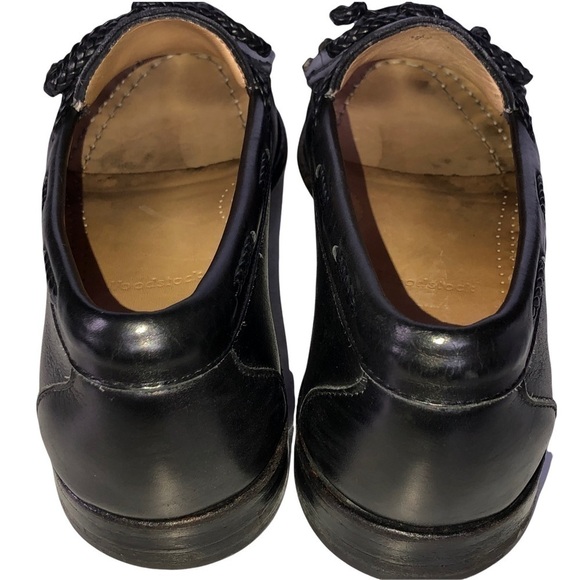 Allen Edmonds Men’s Woodstock Kiltie Tassel Leather Loafers Size 9C Black - Picture 10 of 14